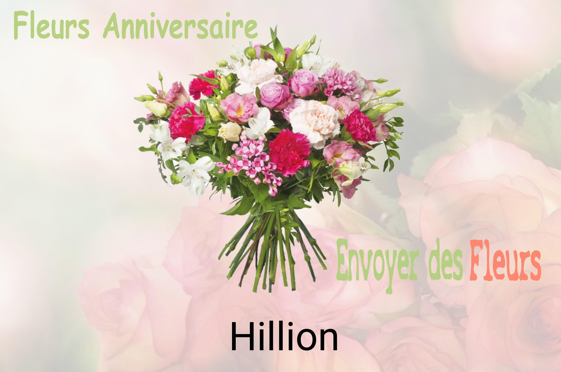 Bouquet de fleurs d’anniversaire livré à Hillion